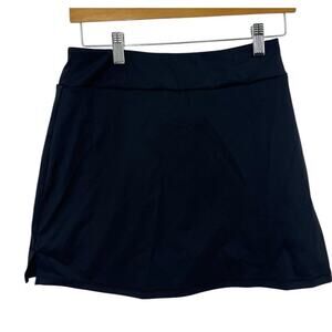 Lou Keith Women’s Skirt Skort Shorts Medium Tennis Golf Black Activewear